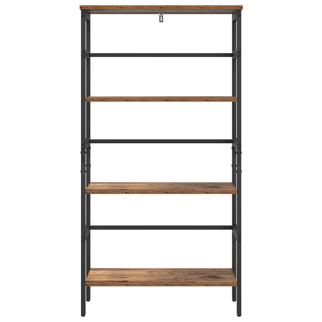 Bokhylle Gamle tre 60 x 29,5 x 115 cm Konstruert tre