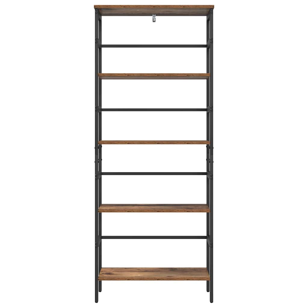 Bokhylle Gamle tre 60 x 29,5 x 149 cm Konstruert tre