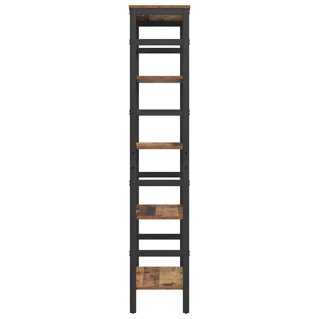 Bokhylle Gamle tre 60 x 29,5 x 149 cm Konstruert tre