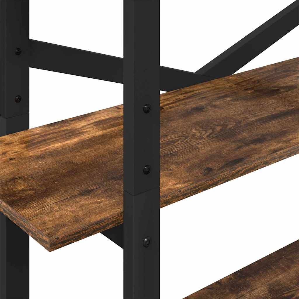 Bokhylle Røkt eik 100 x 33,5 x 178 cm Konstruert tre