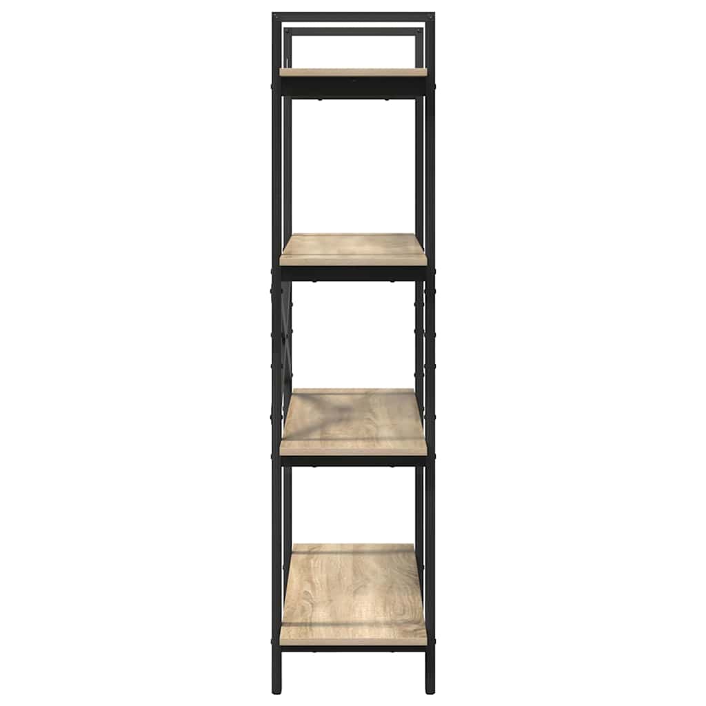 Bokhylle Sonoma eik 100 x 33,5 x 140 cm Konstruert tre