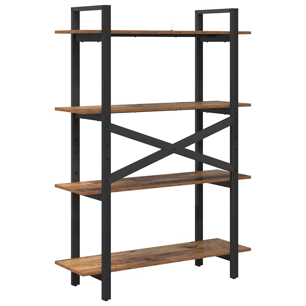 Bokhylle Gamle tre 100 x 33,5 x 140 cm Konstruert tre
