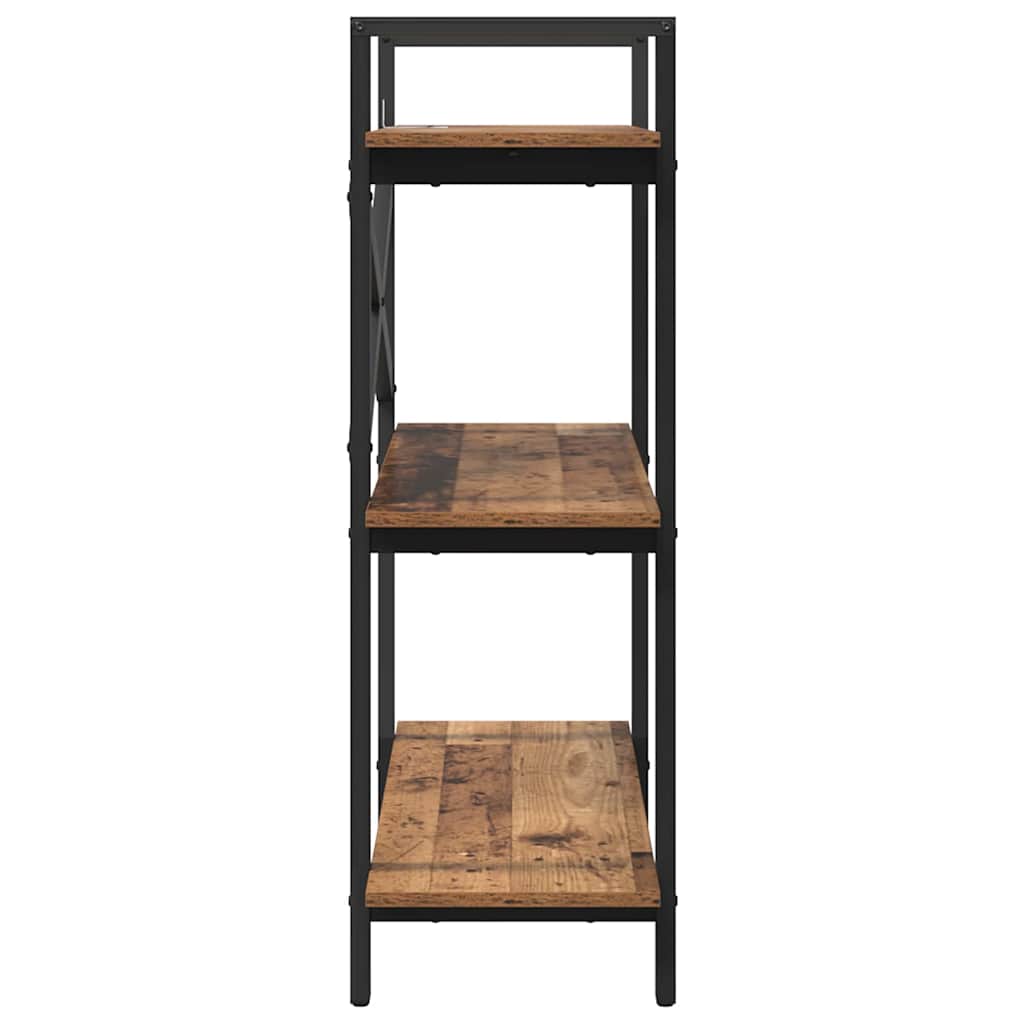Bokhylle Gamle tre 100 x 33,5 x 102 cm Konstruert tre