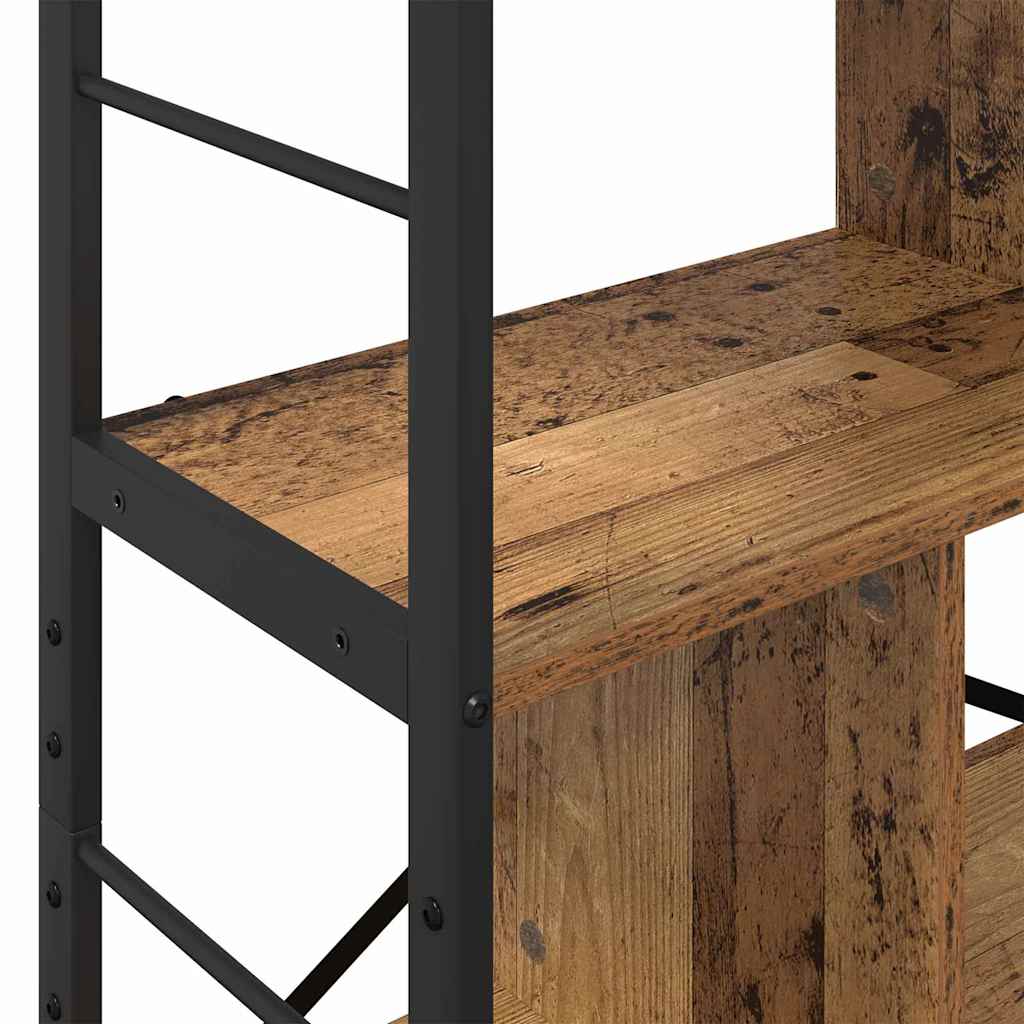 Bokhylle Gamle tre 75 x 30 x 156 cm Konstruert tre