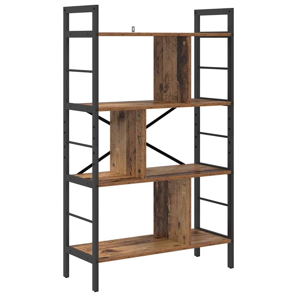 Bokhylle Gamle tre 75 x 30 x 123,5 cm Konstruert tre