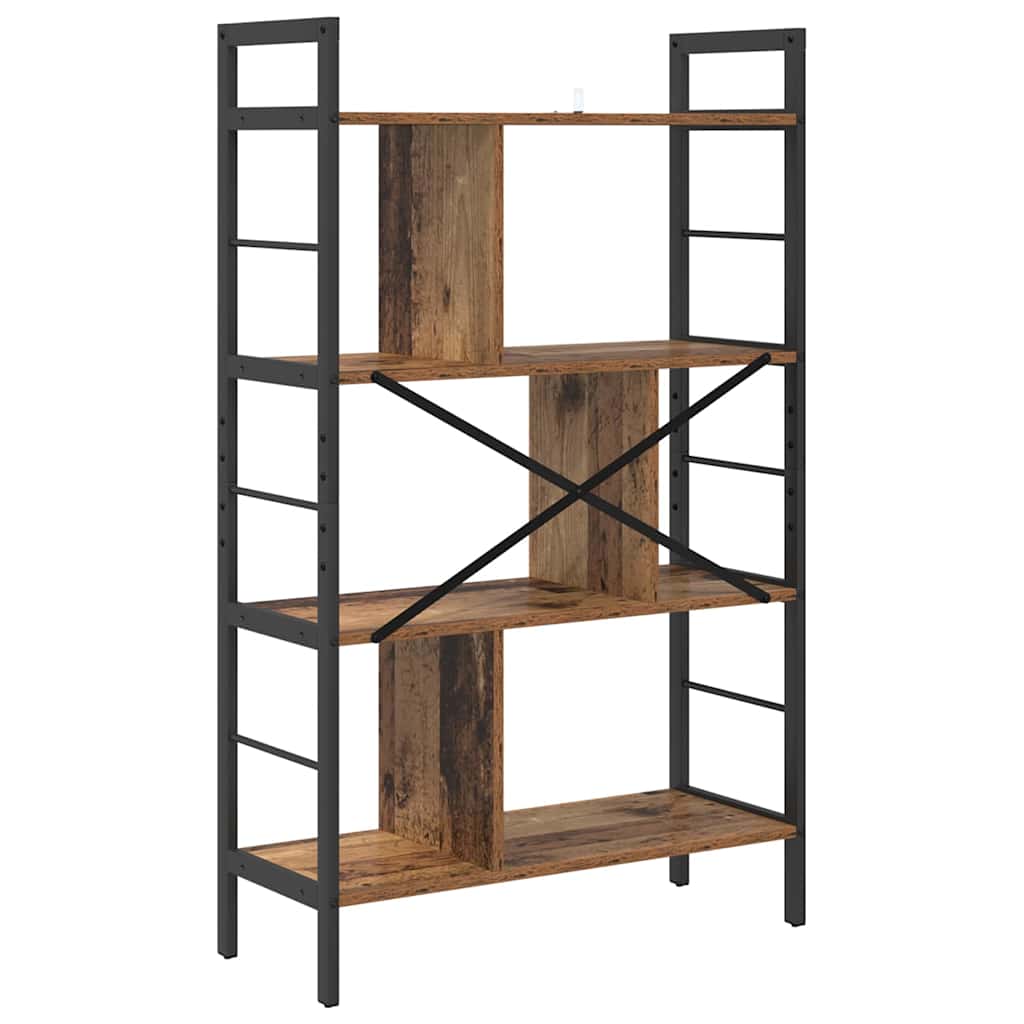 Bokhylle Gamle tre 75 x 30 x 123,5 cm Konstruert tre