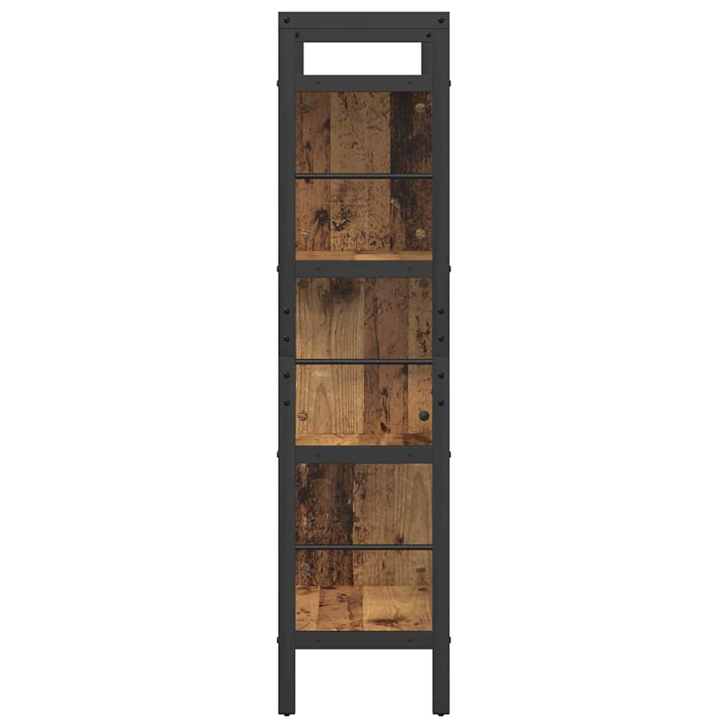 Bokhylle Gamle tre 75 x 30 x 123,5 cm Konstruert tre