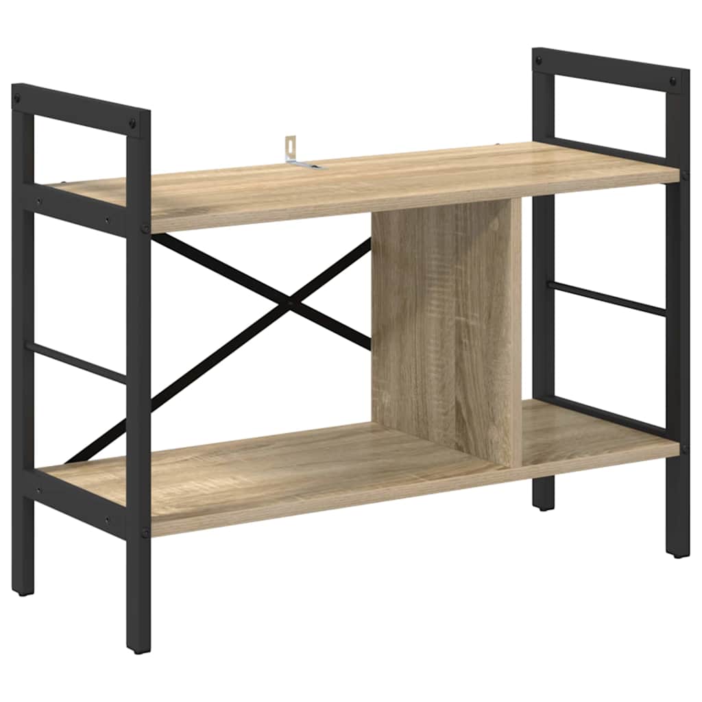 Bokhylle Sonoma eik 75 x 30 x 58,5 cm Konstruert tre