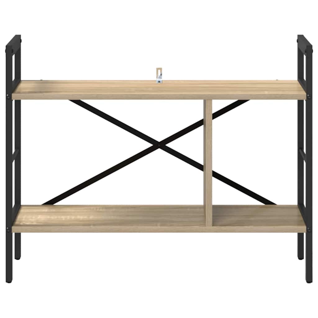 Bokhylle Sonoma eik 75 x 30 x 58,5 cm Konstruert tre