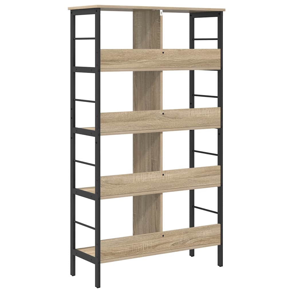 Bokhylle Sonoma eik 82 x 32 x 144,5 cm Konstruert tre