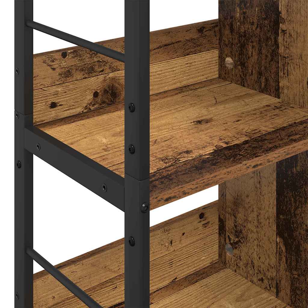 Bokhylle Gamle tre 82 x 32 x 144,5 cm Konstruert tre