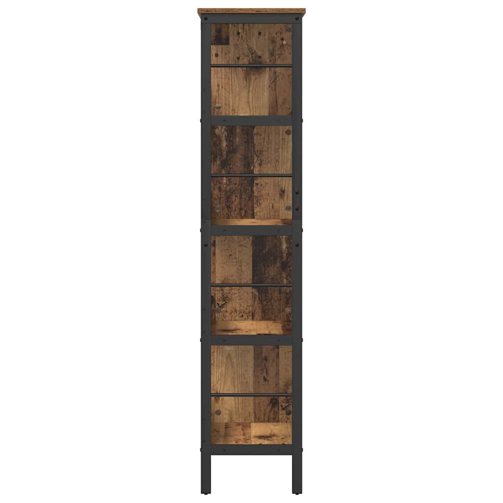 Bokhylle Gamle tre 82 x 32 x 144,5 cm Konstruert tre