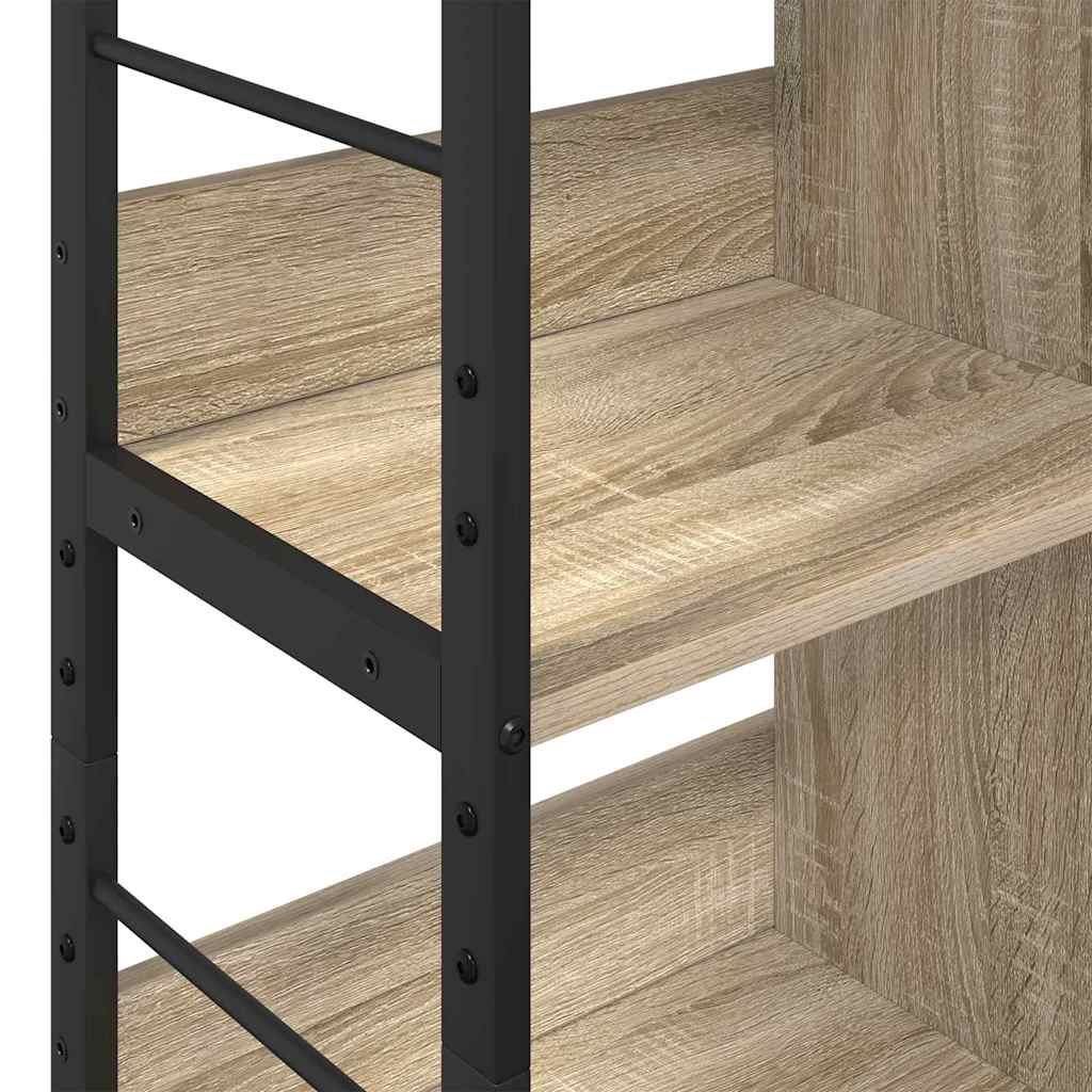 Bokhylle Sonoma eik 82 x 32 x 112 cm Konstruert tre