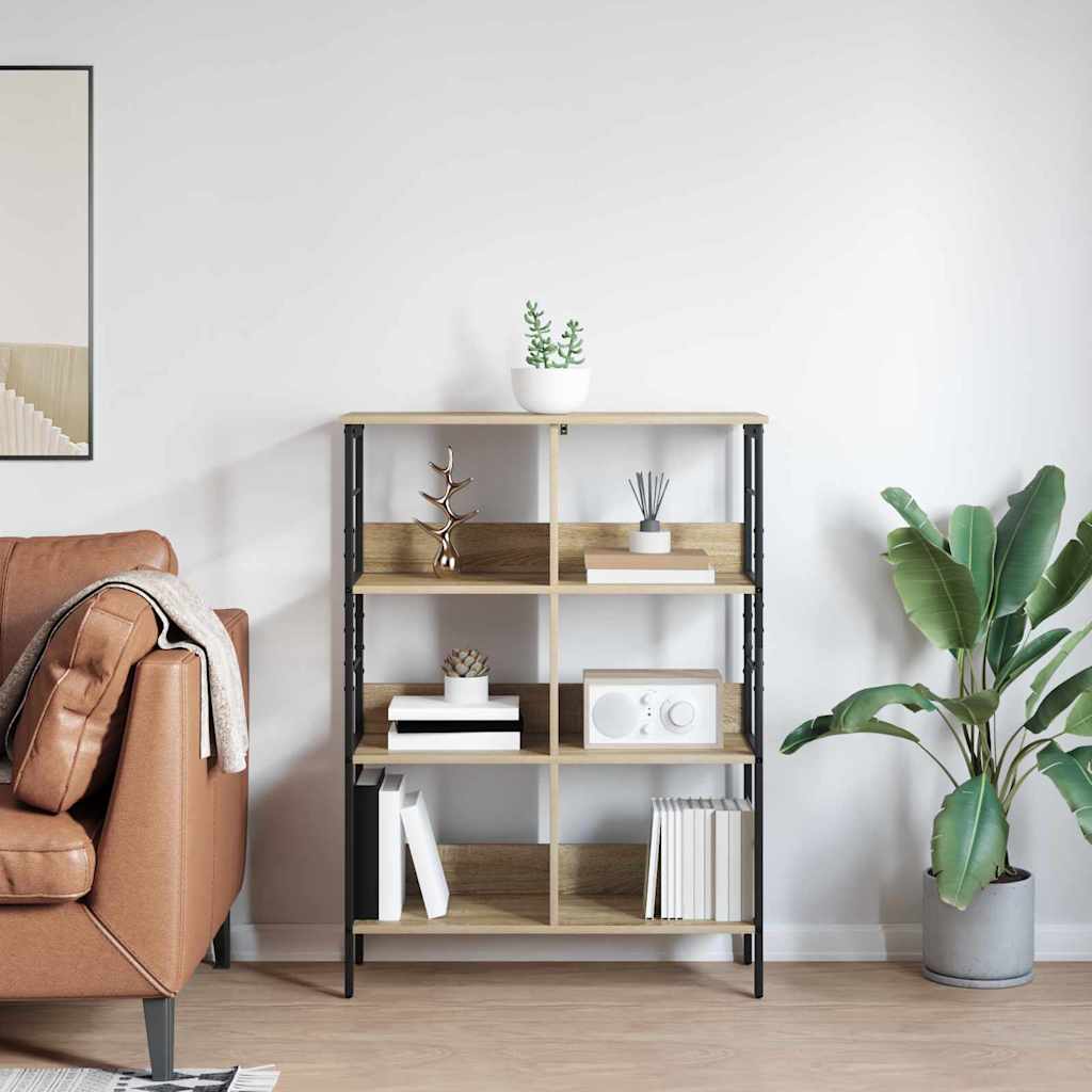 Bokhylle Sonoma eik 82 x 32 x 112 cm Konstruert tre