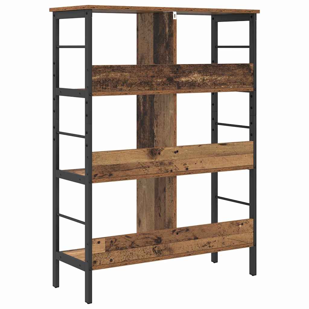 Bokhylle Gamle tre 82 x 32 x 112 cm Konstruert tre