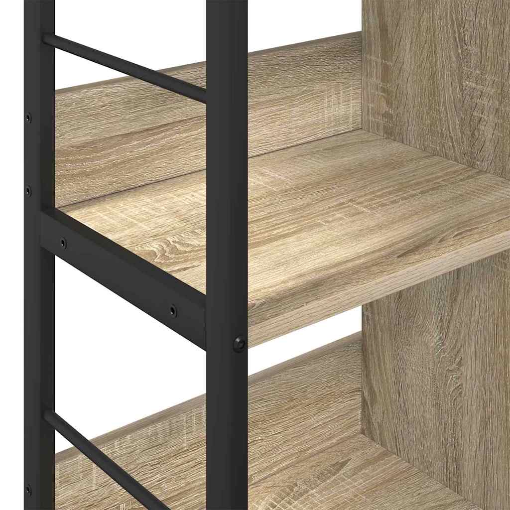 Bokhylle Sonoma eik 82 x 32 x 79 cm Konstruert tre