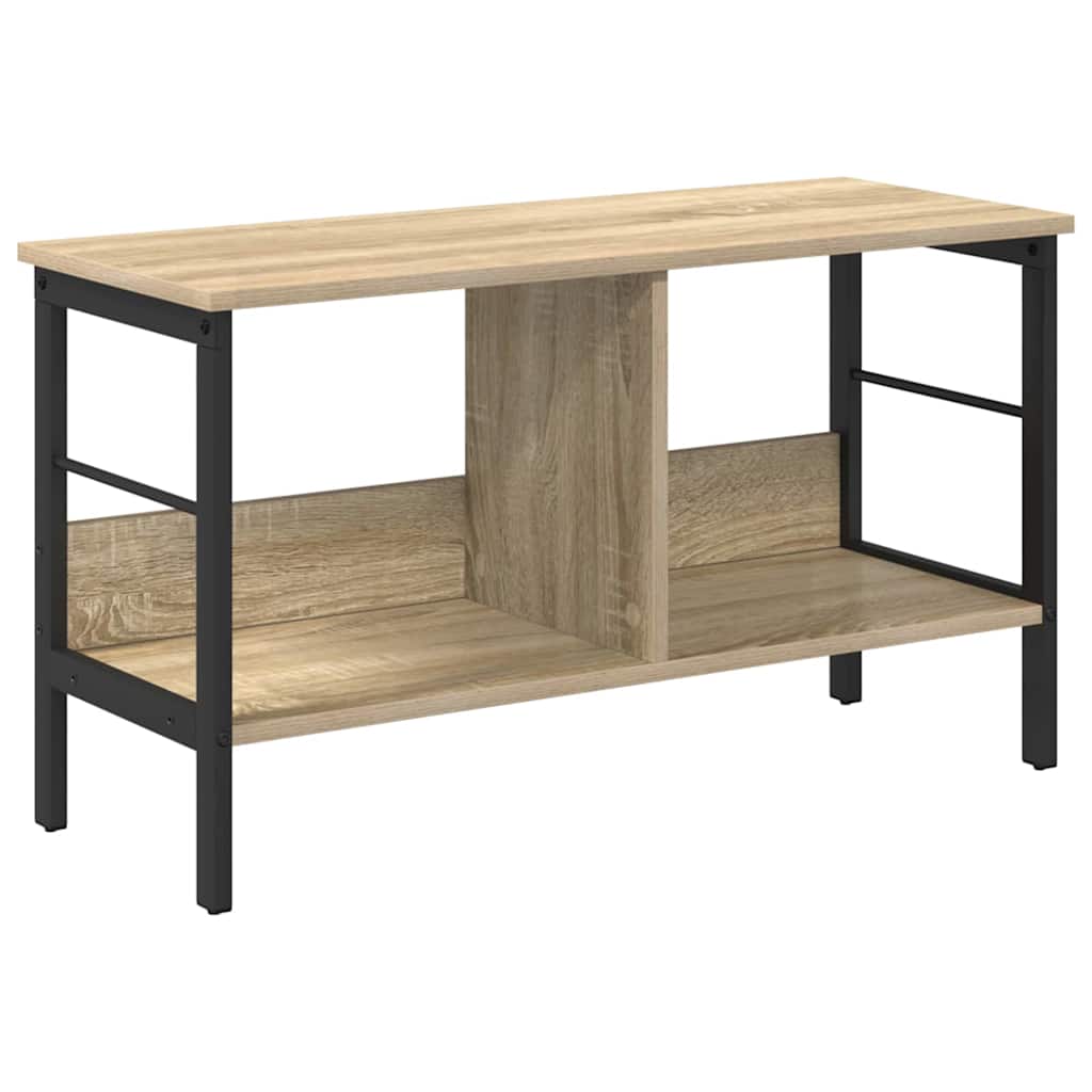 Bokhylle Sonoma eik 82 x 32 x 47 cm Konstruert tre