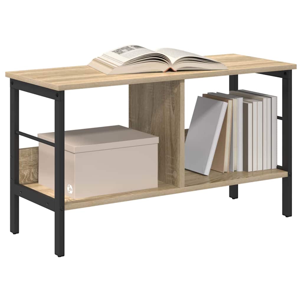 Bokhylle Sonoma eik 82 x 32 x 47 cm Konstruert tre