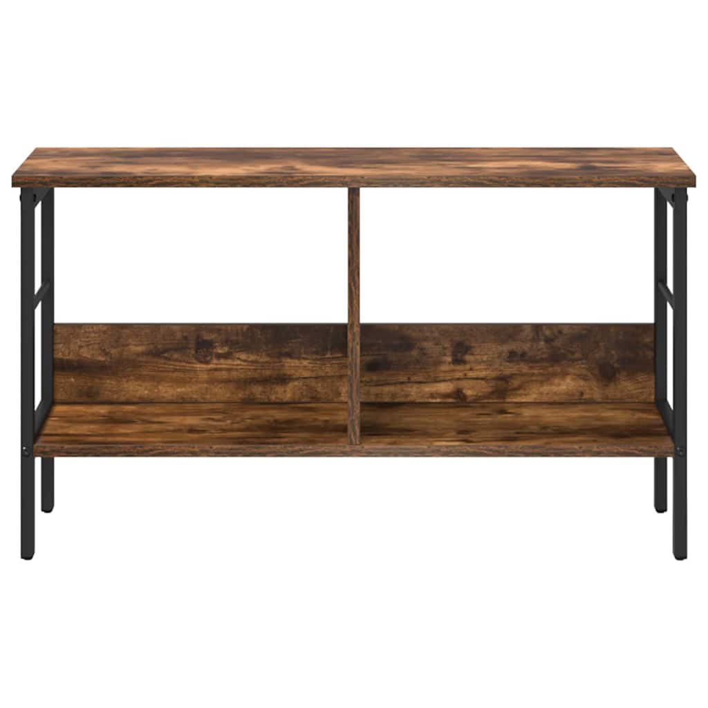 Bokhylle Røkt eik 82 x 32 x 47 cm Konstruert tre