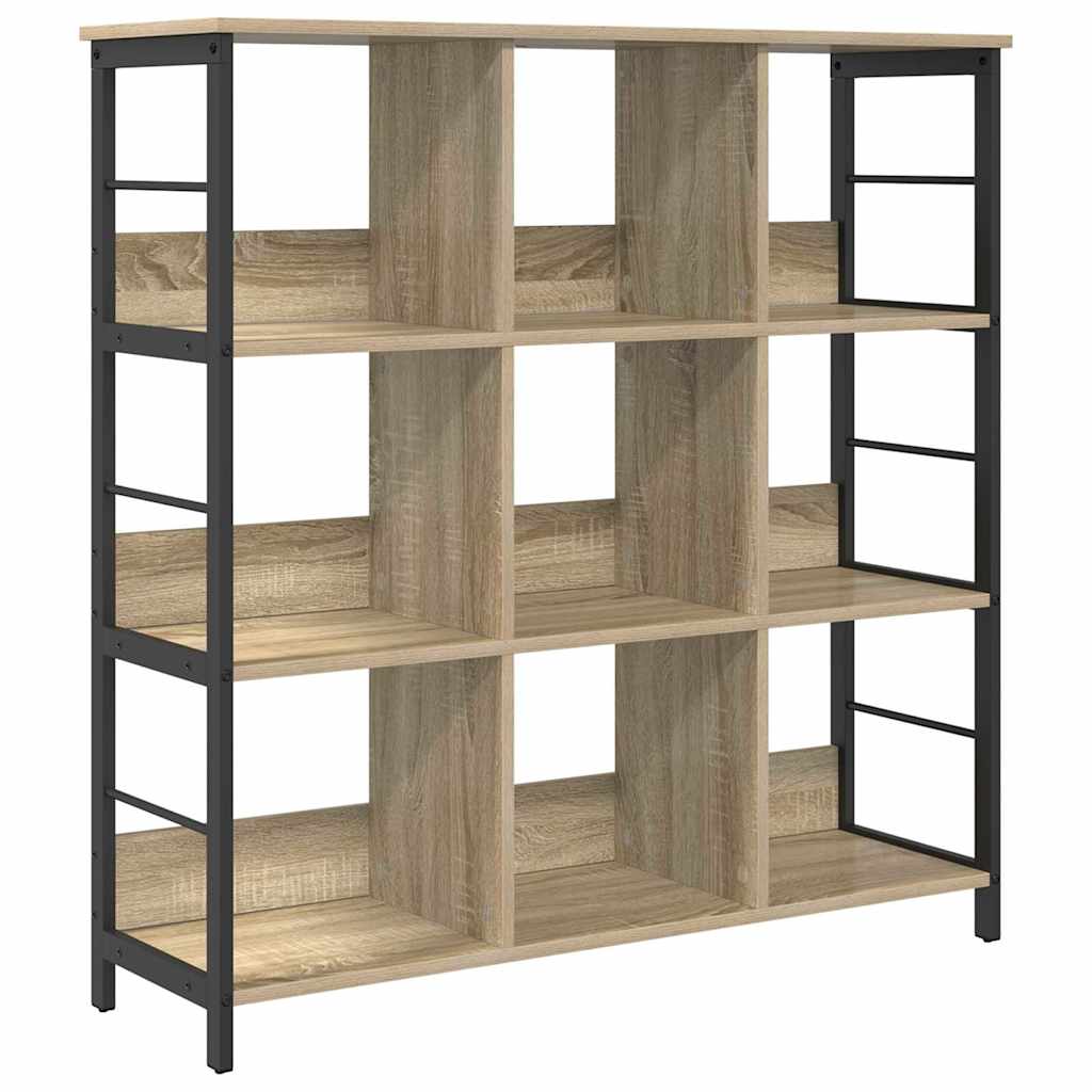 Bokhylle Sonoma eik 102 x 32 x 104,5 cm Konstruert tre
