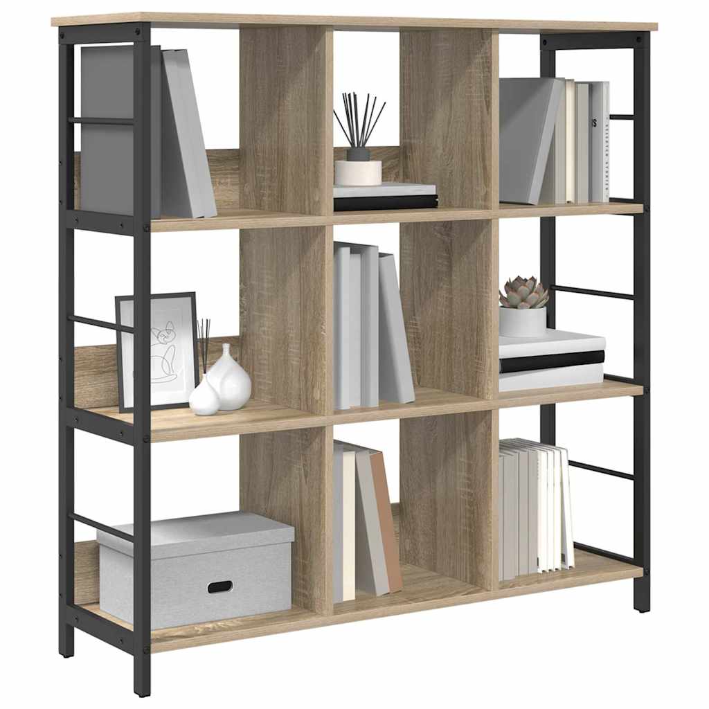 Bokhylle Sonoma eik 102 x 32 x 104,5 cm Konstruert tre