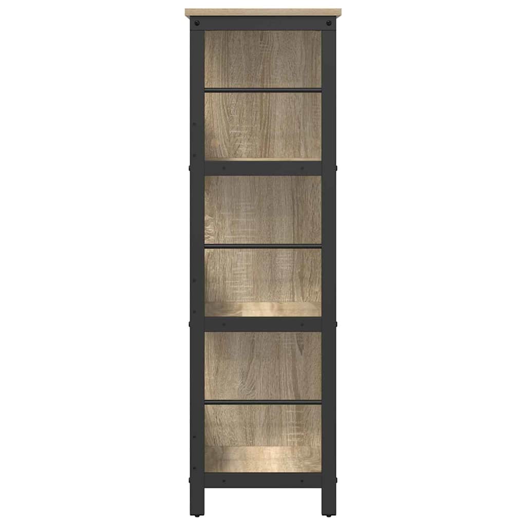 Bokhylle Sonoma eik 102 x 32 x 104,5 cm Konstruert tre