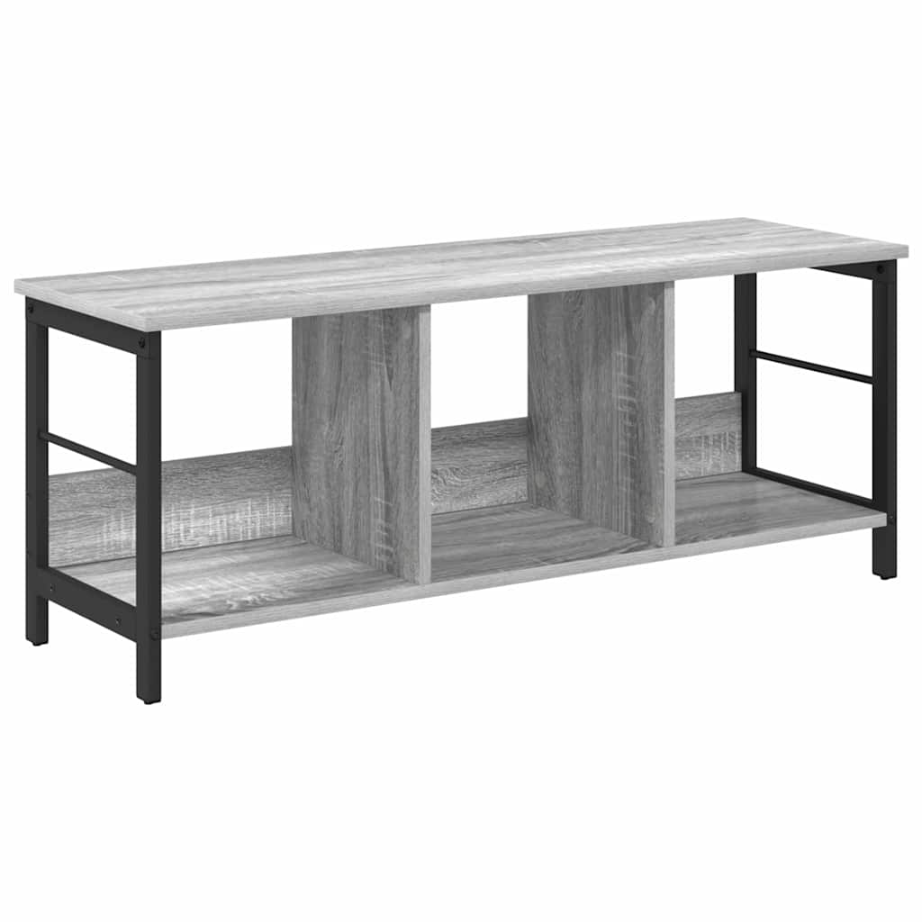 Bokhylle Grå Sonoma 102 x 32 x 40,5 cm Konstruert tre