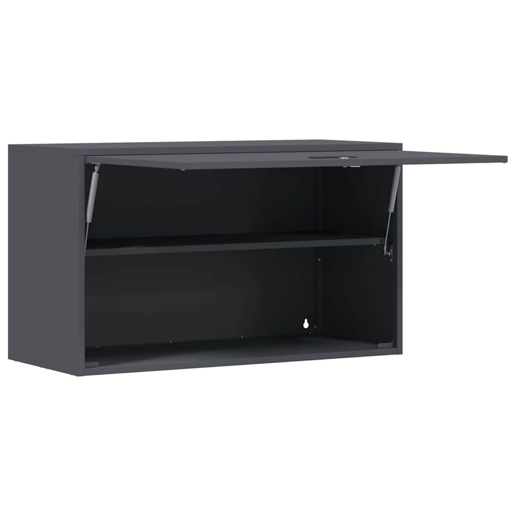 Veggskap for garasje Antrasitt 90 x 40 x 53 cm