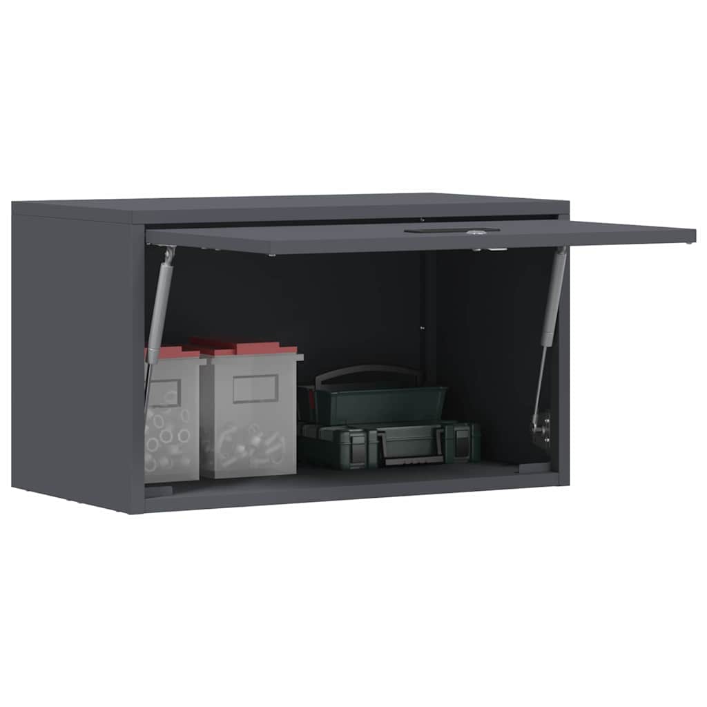 Veggskap for garasje Antrasitt 60 x 33 x 35 cm