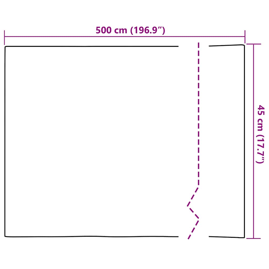 Selvheftende Vindu Film Frostet grå 45 x 500 cm PVC