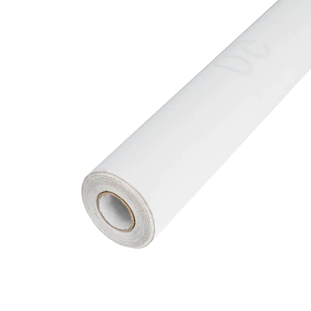 Selvheftende Vindu Film Frostet hvit 90 x 500 cm PVC