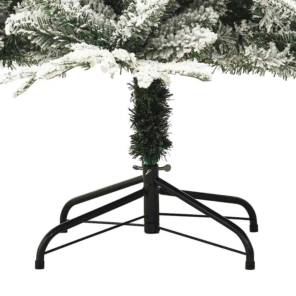 Kunstig forbelyst juletre med 300 LED grønn 180 cm PVC og PE
