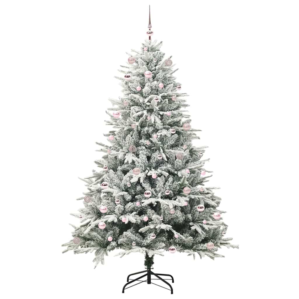 Kunstig Forhåndsbelyst Juletre med Ballettsett grønn 240 cm