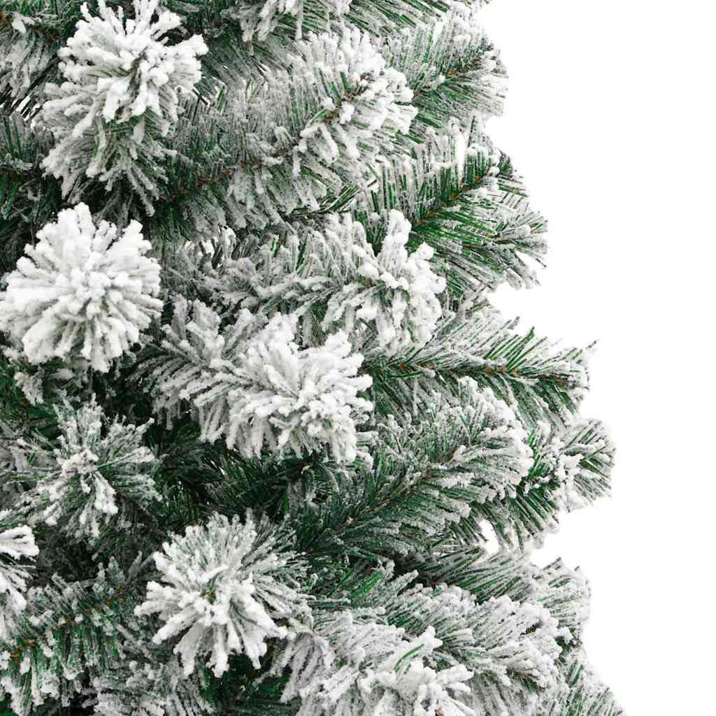 Kunstig sammensatt juletre med 300 LED Grønn og hvit 240 cm