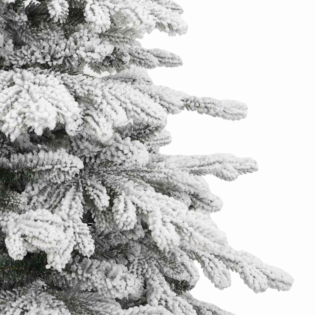 Kunstig sammensatt juletre Hvit 180 cm PE og PVC