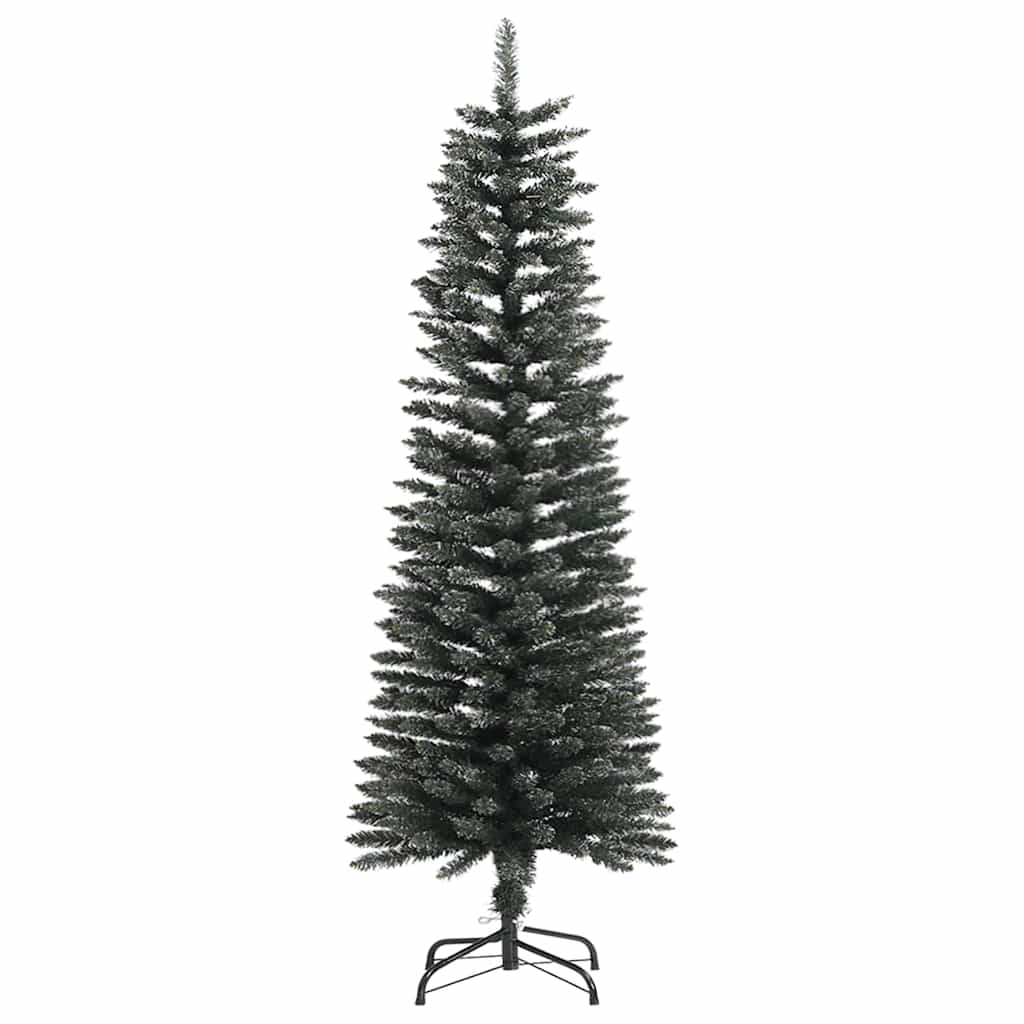 Kunstig juletre med 150 LED grønn 120 cm PVC og plast og stål