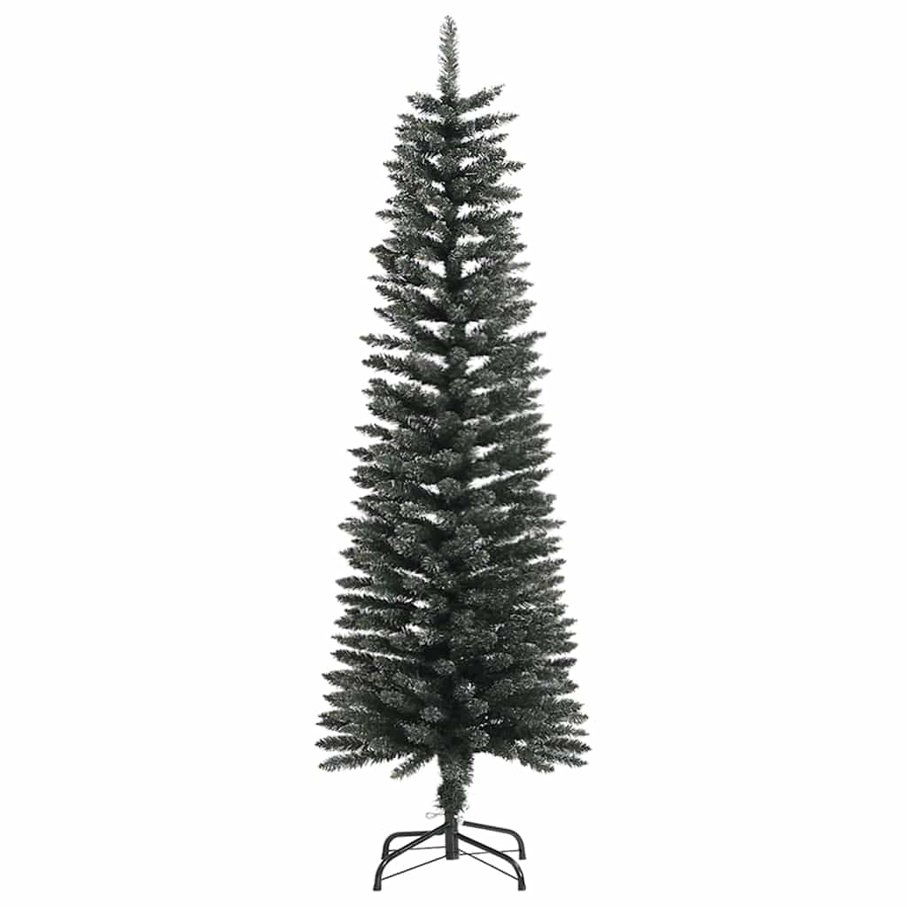 Kunstig juletre med 150 LED grønn 150 cm PVC og plast og stål