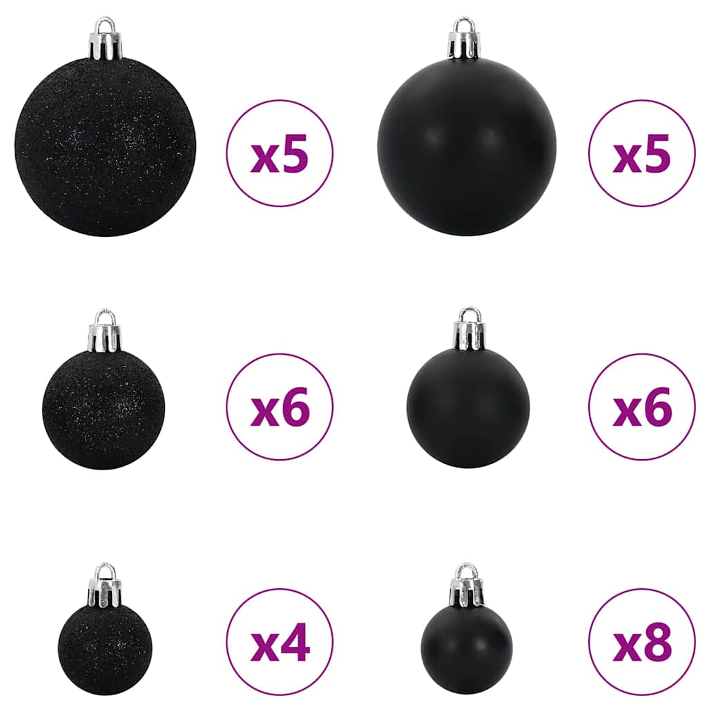 Juletre med 150 LED med stativ grønn 150 cm PE