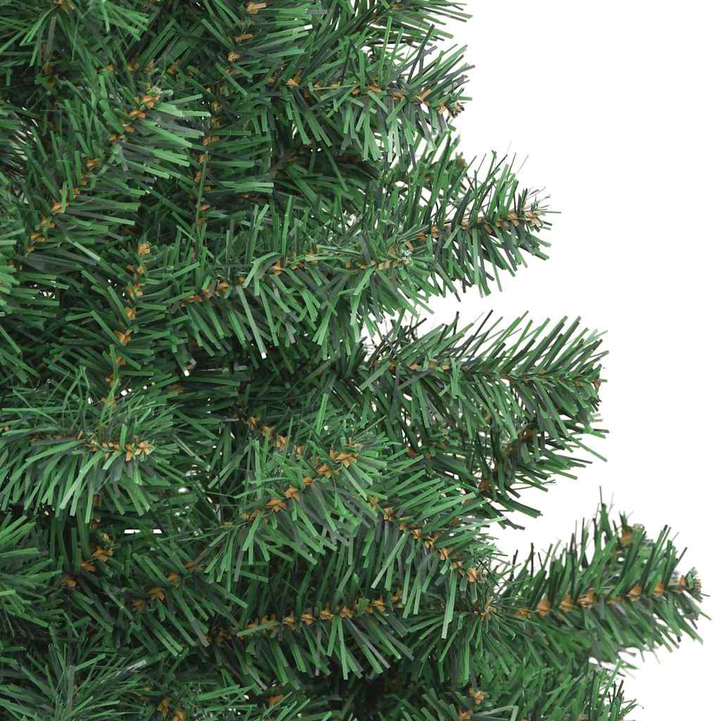 Juletre med 300 LED med stativ grønn 210 cm PVC