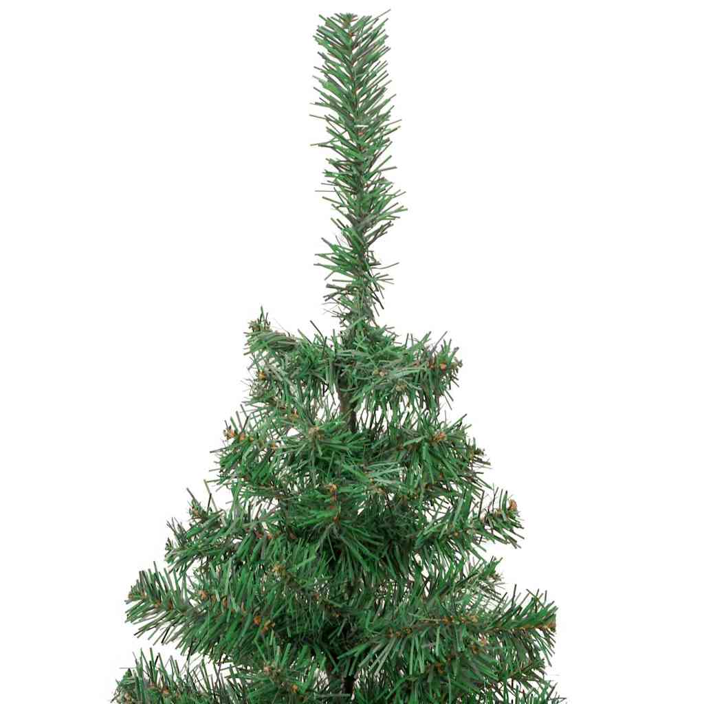 Juletre med 300 LED med stativ grønn 210 cm PVC