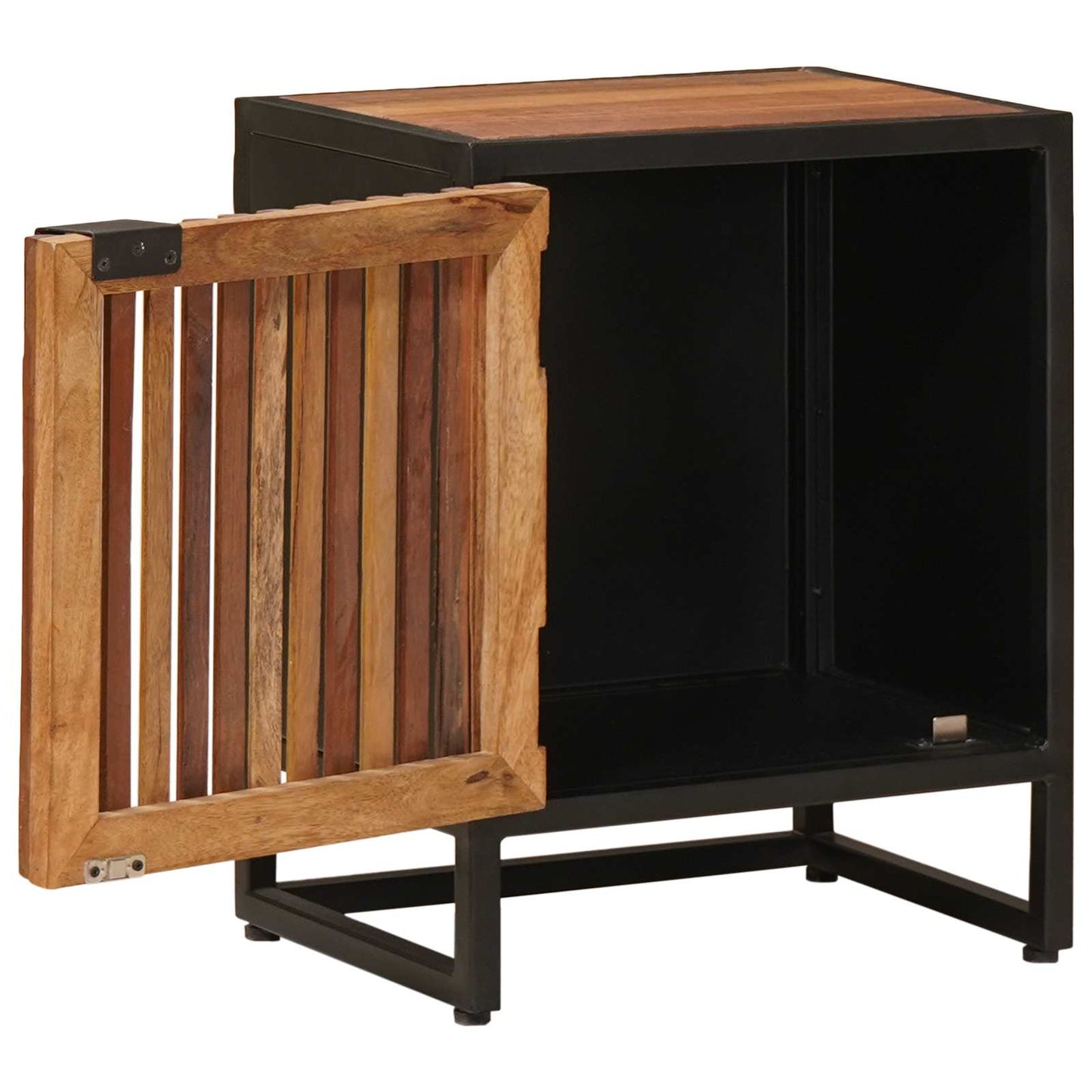 Håndlaget sengeskap Naturlig 40 x 30 x 50 cm Massiv mango tre