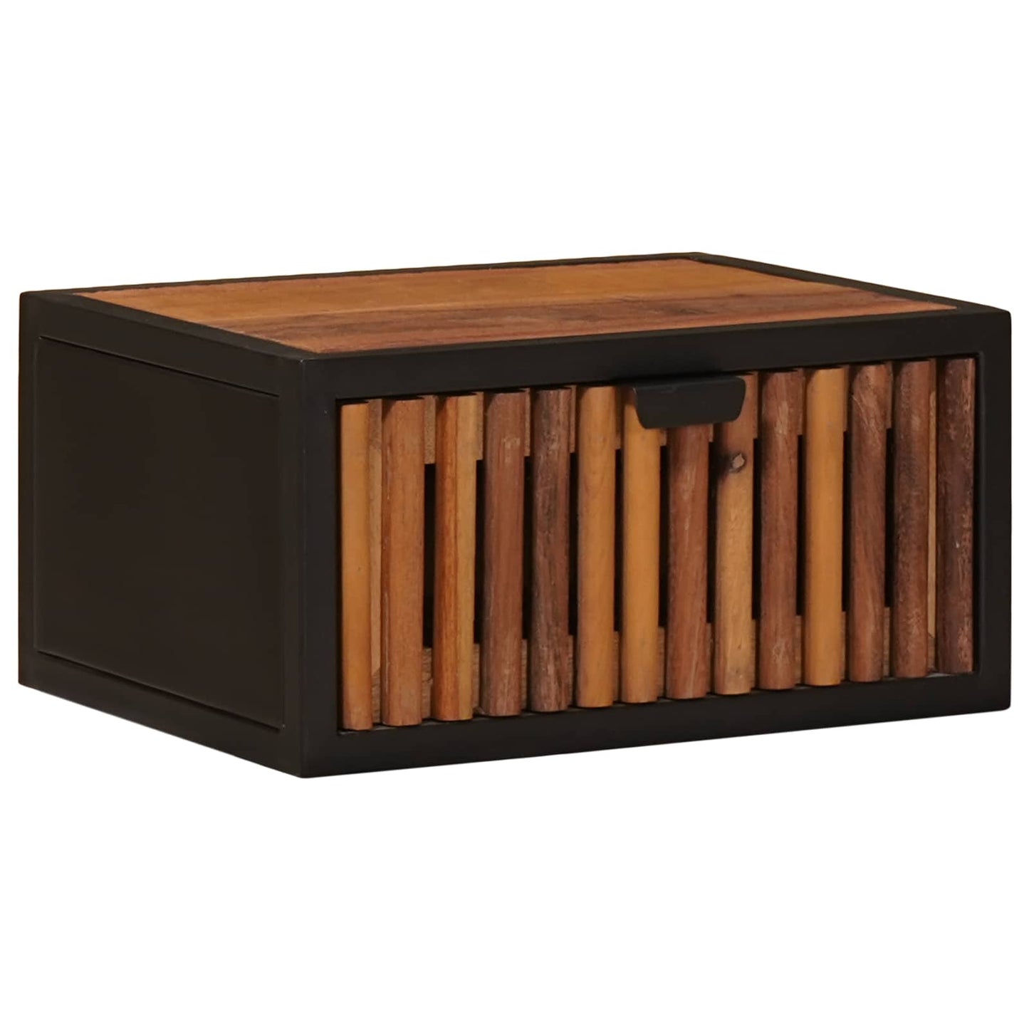Håndlaget sengeskap Naturlig 40 x 30 x 20 cm Massiv mango tre