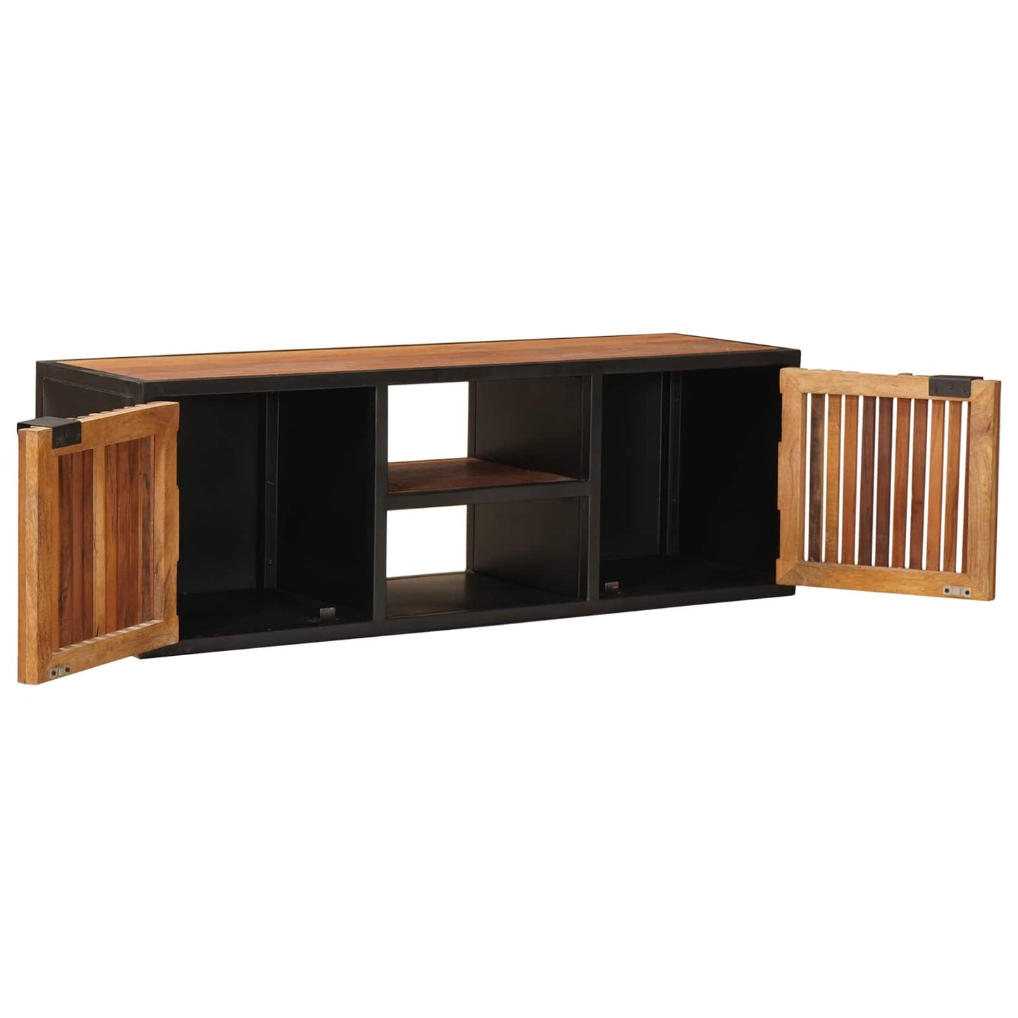 TV-skap 105 x 30 x 35 cm Massivt mango tre og konstruert tre
