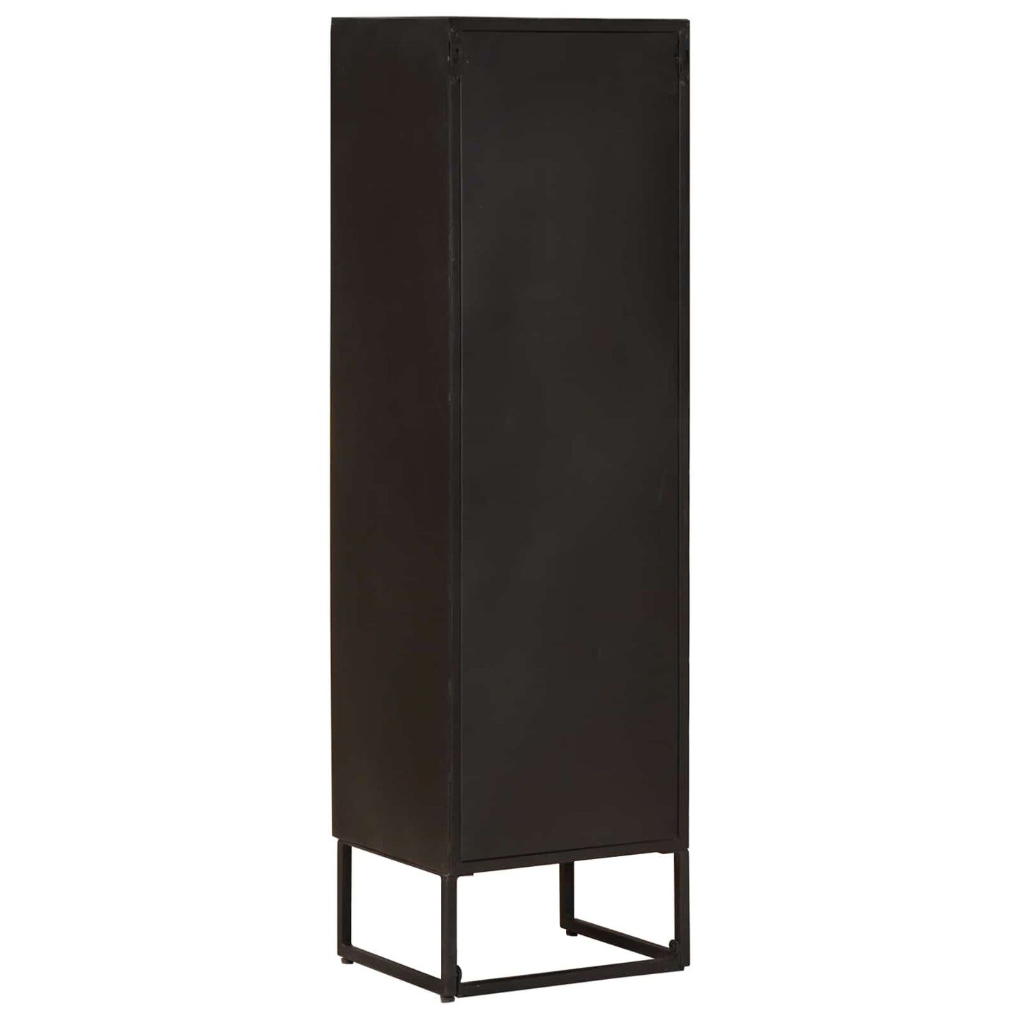 Høyskap 35 x 30 x 120 cm Solid gjenbrukt tre og konstruert tre
