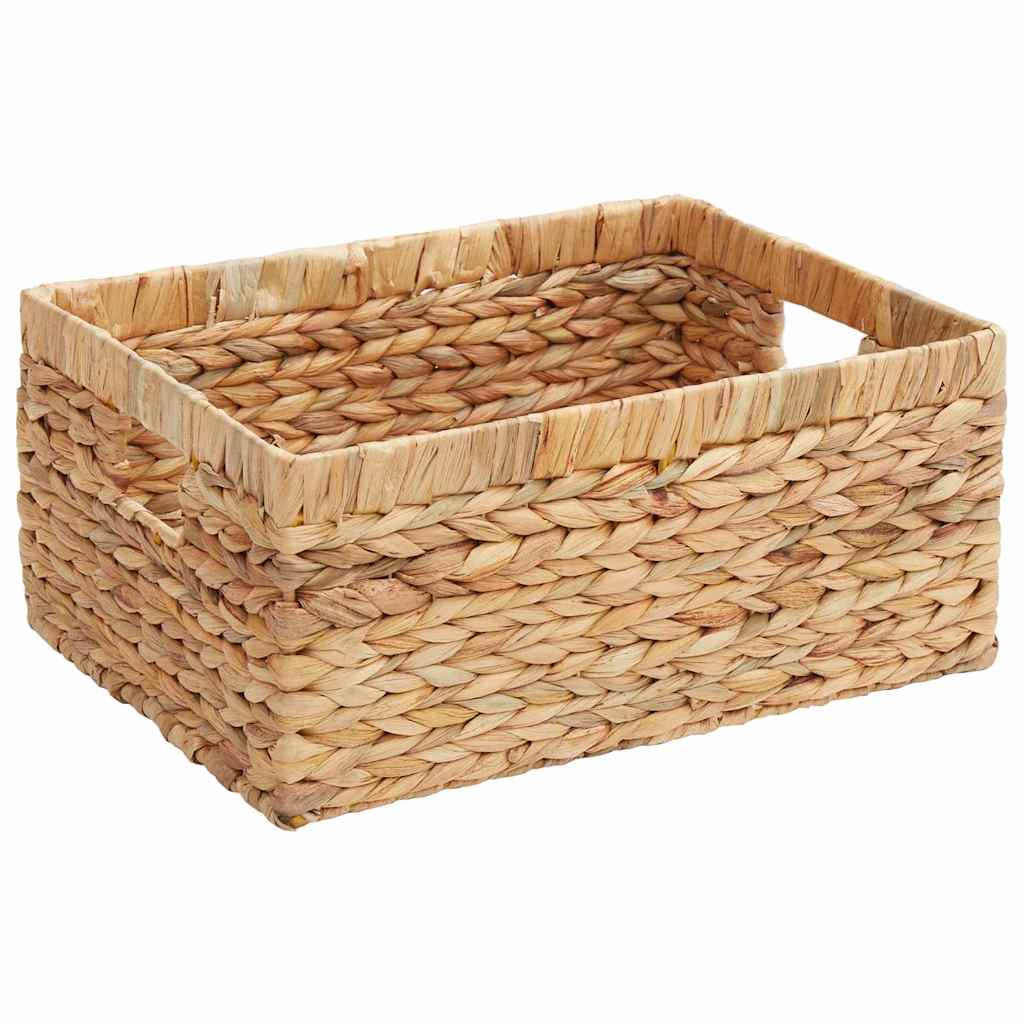 Oppbevaringskurver 3 pcs Naturlig Vannhyasint