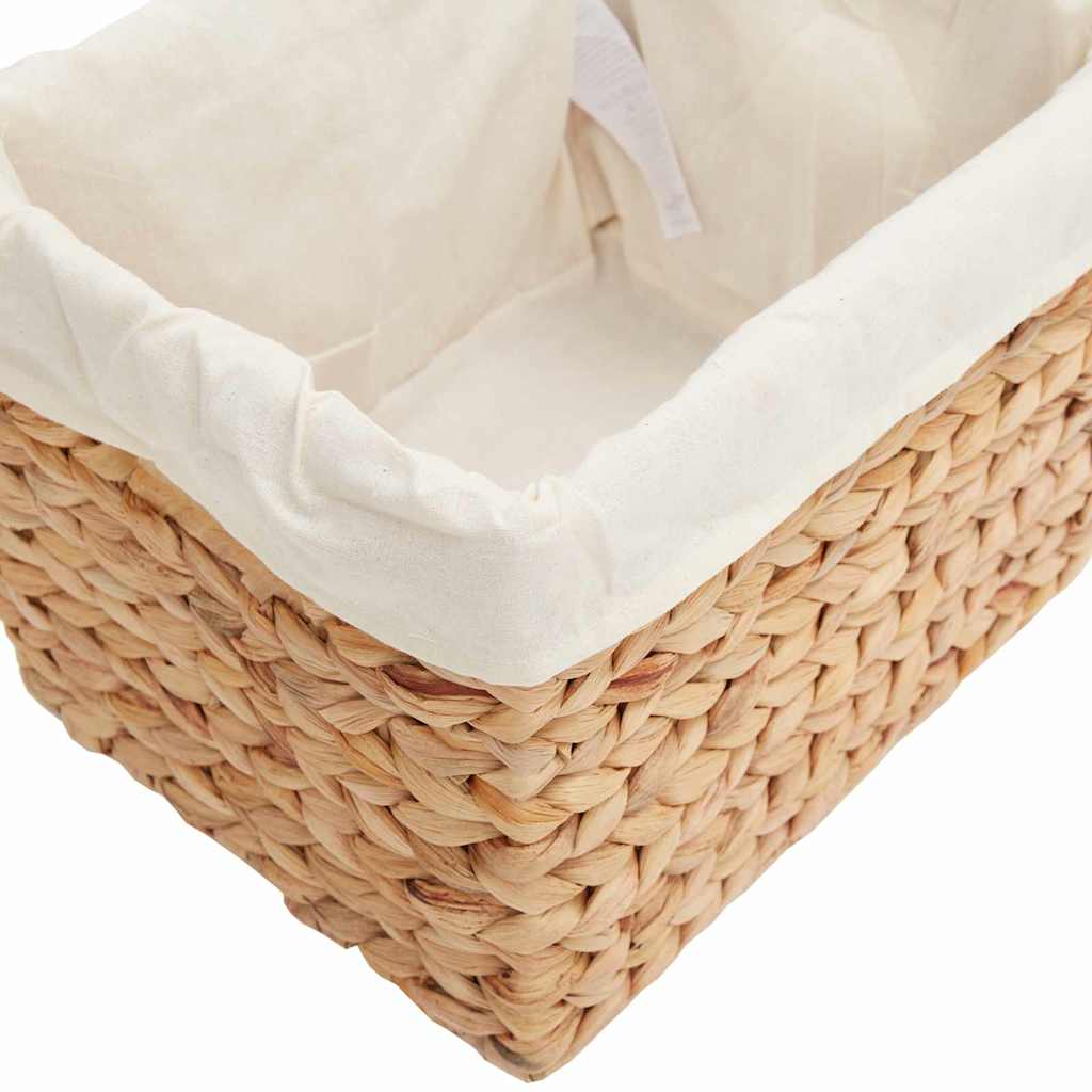 Oppbevaringskurver 3 pcs Naturlig Vannhyasint