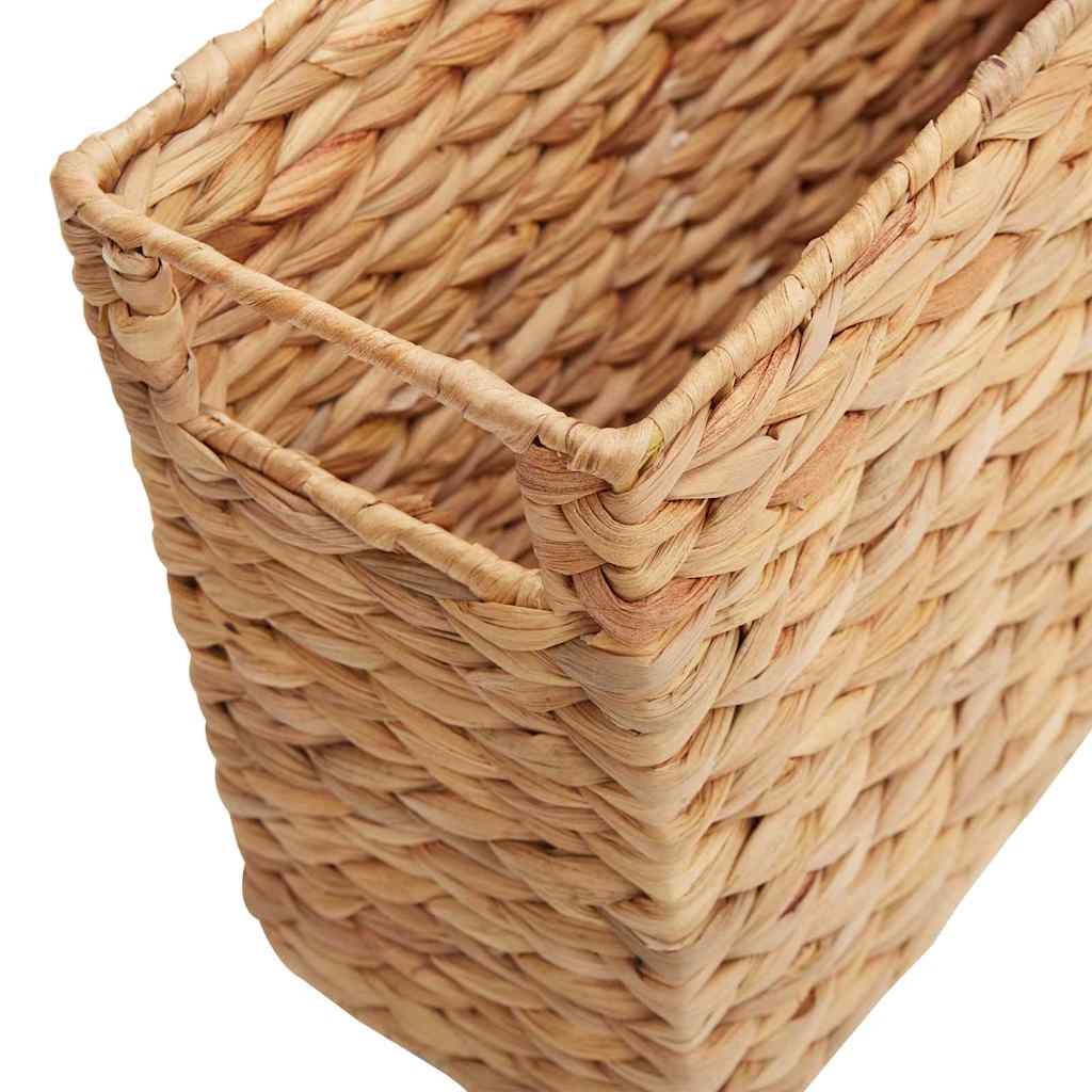 Magasinkurver 2 pcs Naturlig 39 x 14 x 25 cm Vannhyasint