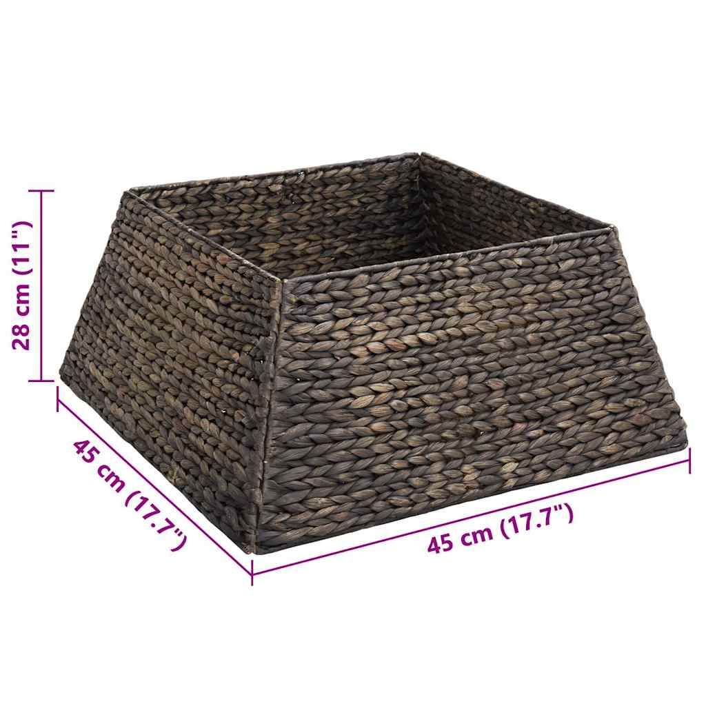 Juletræring Svart 60 x 60 x 28 cm Vannhyasint