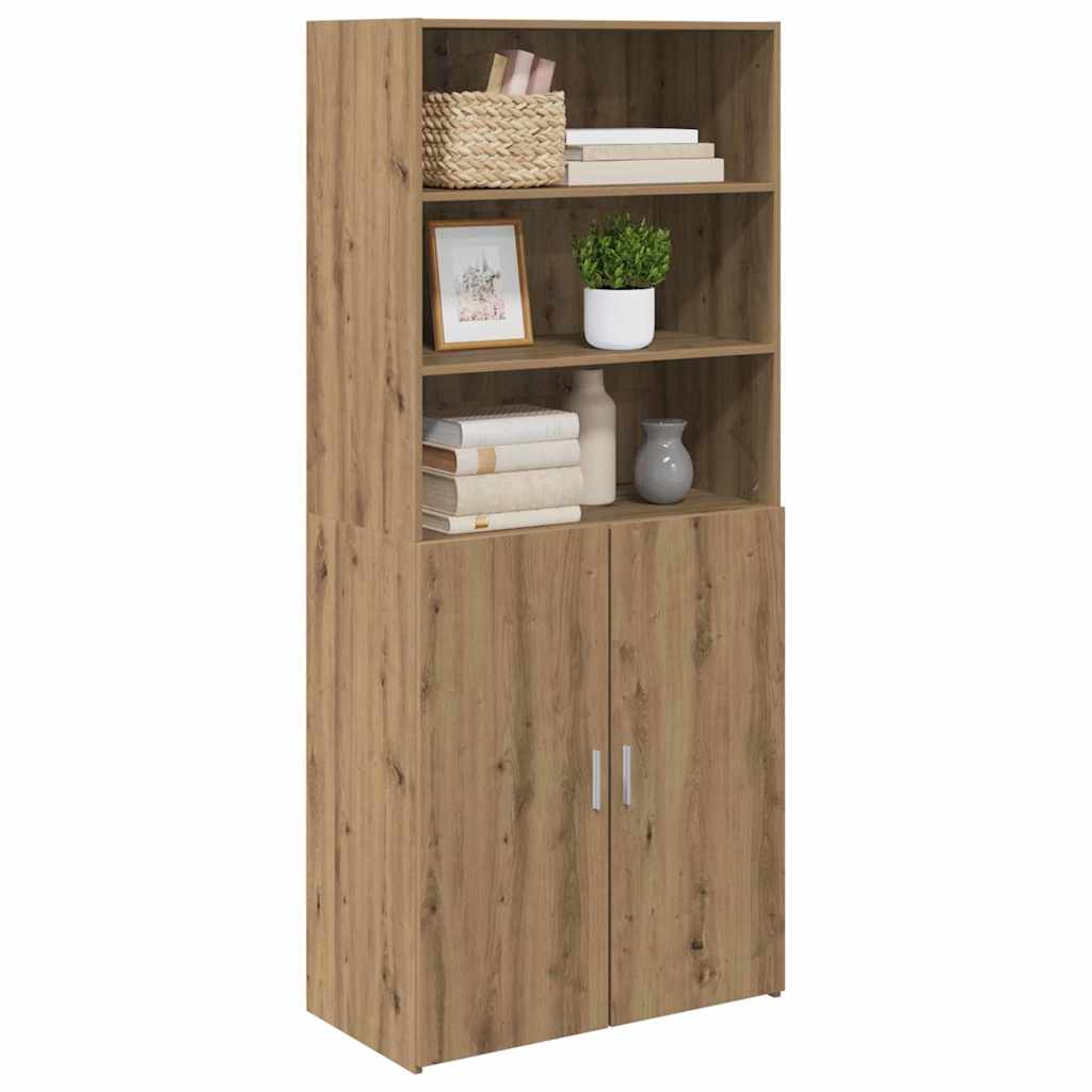 Høyskap Artisan Eik 80 x 42,5 x 185 cm Konstruert tre
