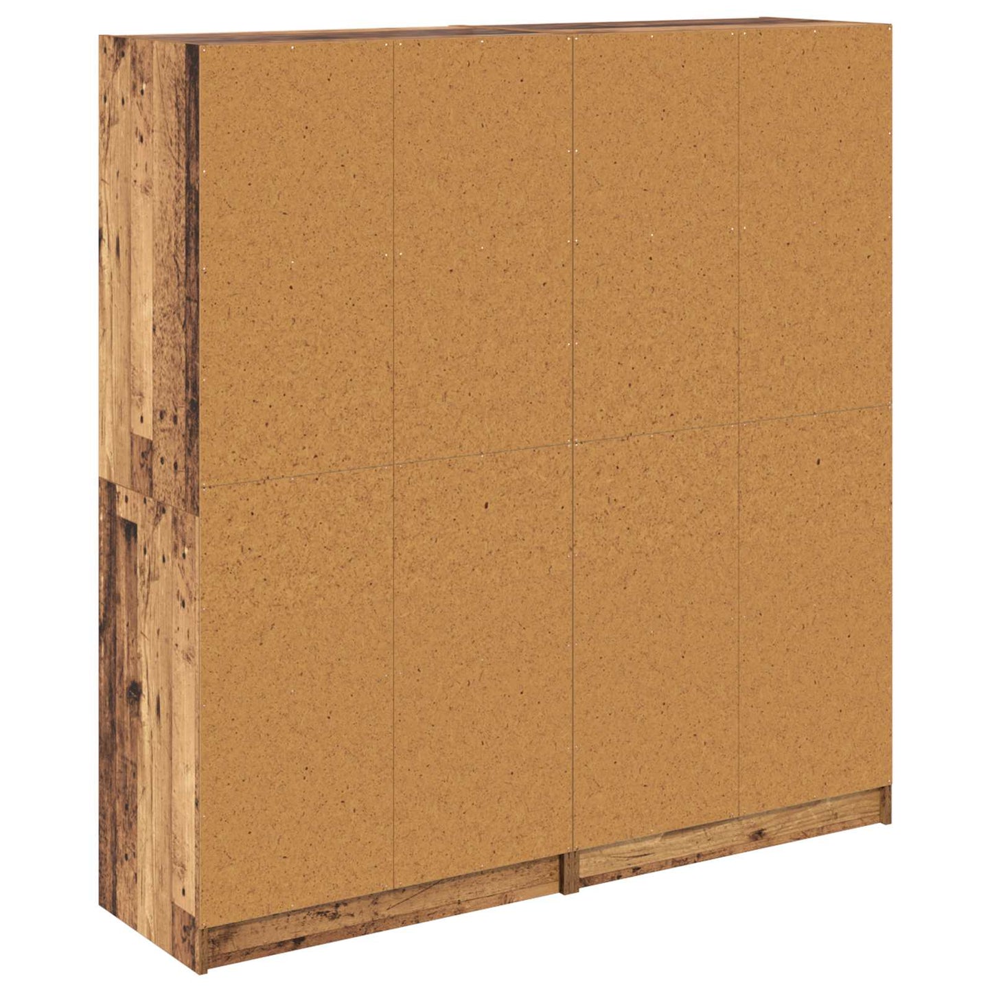 Høyskap 2 pcs Gamle tre 68 x 37 x 142 cm Konstruert tre